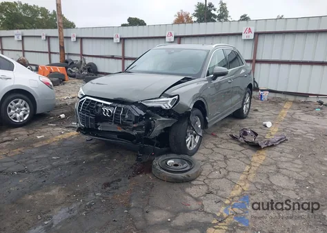 2024 Audi Q3 Premium 45 Tfsi S Line Quattro Tiptronic из США, поврежденный, VIN WA1DECF35R1072237